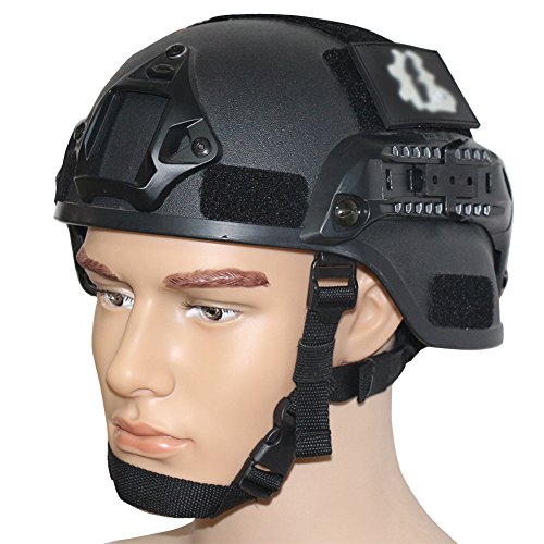 OneTigris MICH 2000 Style ACH Tactical Helmet with NVG Mount and Side ...
