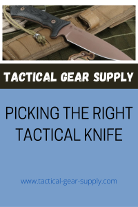 Picking the Right Tactical Knife