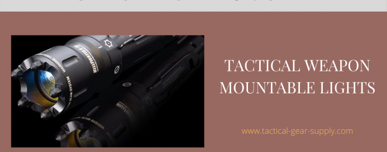 Tactical Weapon Mountable Lights