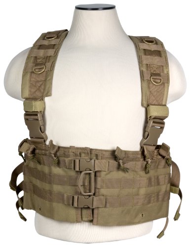 VISM by NcStar AR Chest Rig/Tan | Tactical-Gear-Supply.com